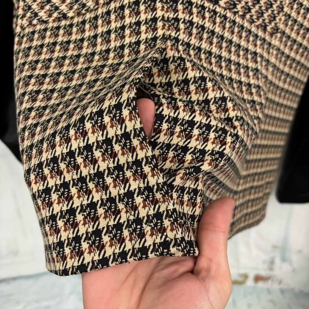 Anthropologie Fabric Mix Blazer - Picture 5 of 7